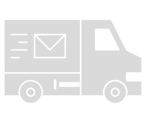 truck delivery icon vector design element 