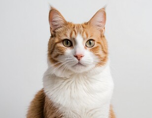 Obraz premium cat portrait photo studio animal pet