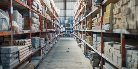 Obraz premium Warehouse Storage