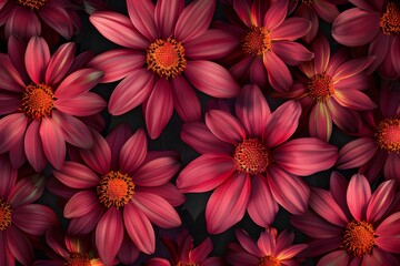 orchid flower motif for background