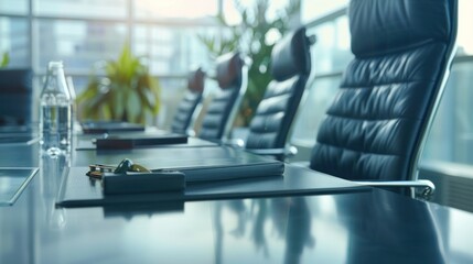 Modern Conference Room Ready for Business