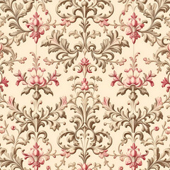 Obraz premium seamless floral background