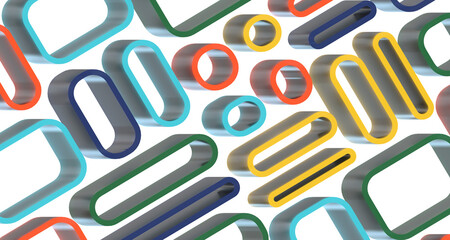 Low poly triangle posters, modern concept