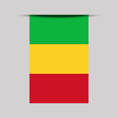 Mali Banner Flag Vector Illustration