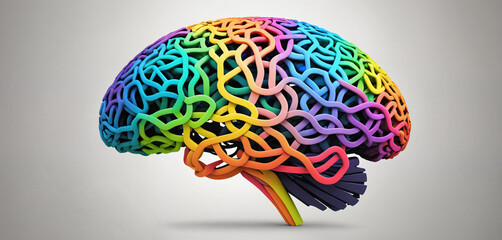 Learning and intelligence concept art