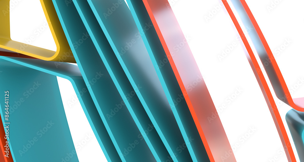 Aufkleber Abstract Low-Poly background. triangulated texture. Design 3d. Polygonal geometrical pattern. Triangular modern style