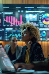 Obraz premium A person typing away at their laptop