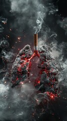 Harsh Reality of Smoking Impact on Lungs