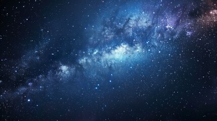 starry night without light pollution