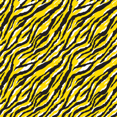 Zebra background with yellow color 