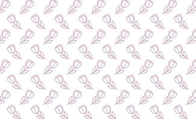 floral and flower seamless pattern background
