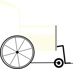 wheelchairs vector