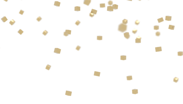 abstract lines with dots over dark background.