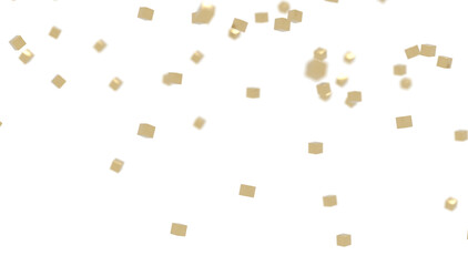 abstract lines with dots over dark background.