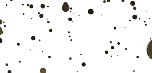 gold  serpentine confetti on transparent background. luxury isolated