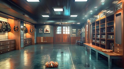 Football Locker room