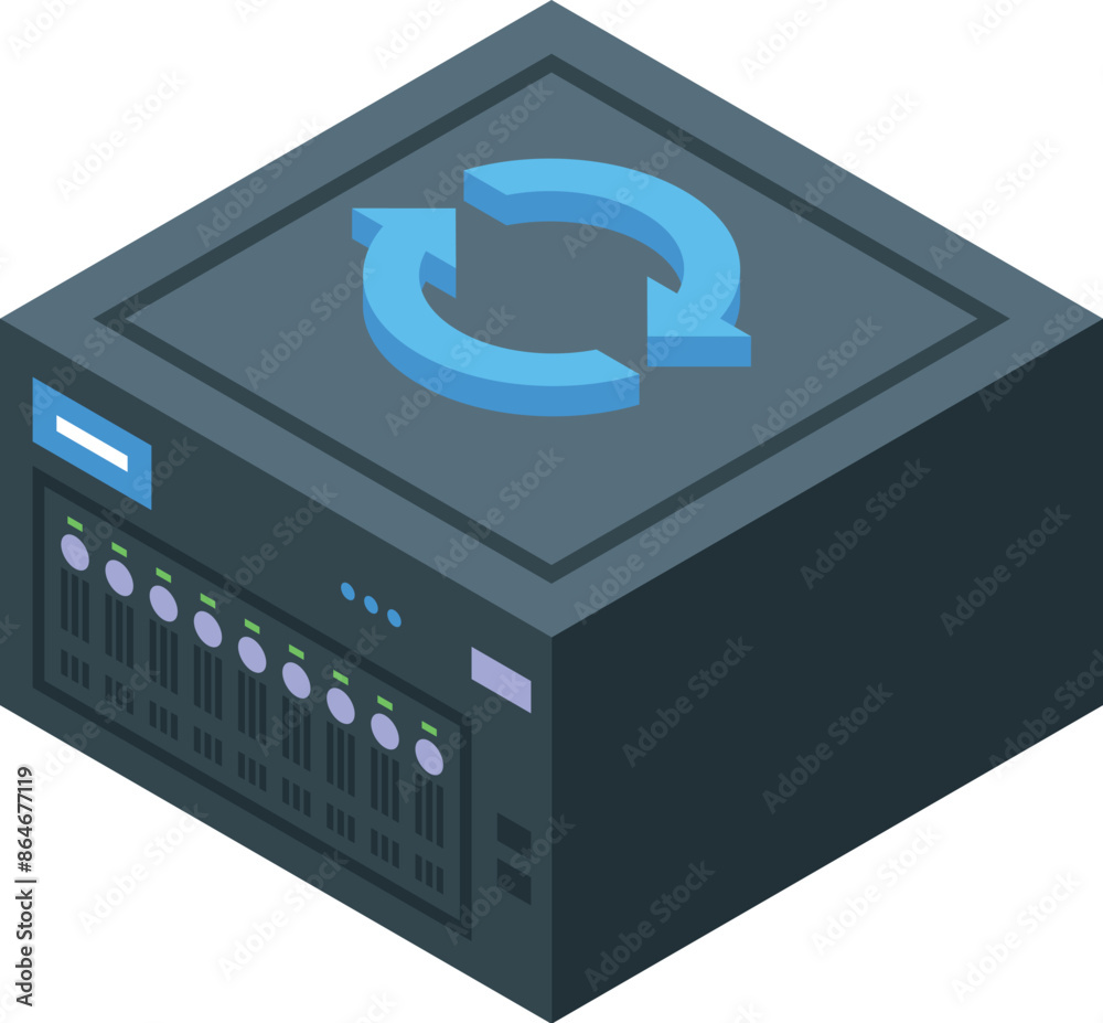 Poster server updating, data synchronization, server maintenance, backup and recovery concept
