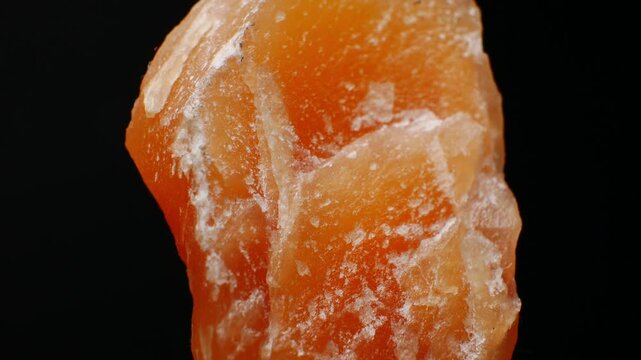 Raw Red Quartz (SiO2). Mohs scale - 7. Natural precious mineral, valued in jewelry. True beauty of the planet solid surface