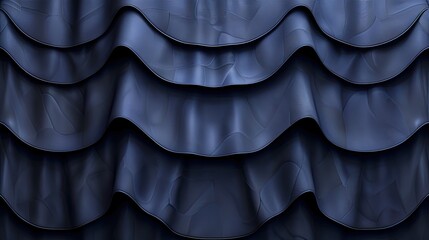 Obraz premium abstract blue background with lines, AI generated 