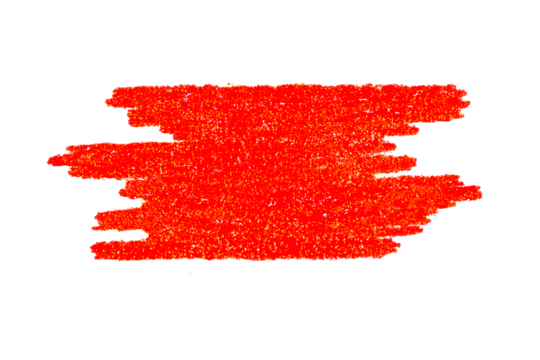 red colored hand drawn wax crayon chalk rough strokes texture,cutout in transparent background,png format - Powered by Adobe