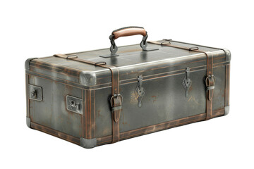 Vintage Leather Suitcase