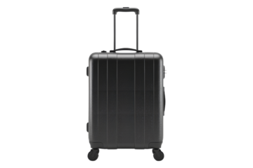 Black Suitcase isolated on white background
