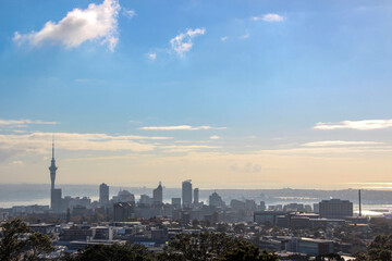 panorama of the city of Auckland, New Zealand 
