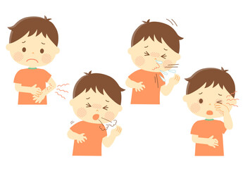 子どものいろんなアレルギー症状反応セット
