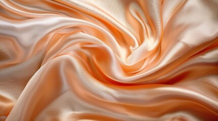Fototapeta premium Smooth silk fabric elegant and flowing