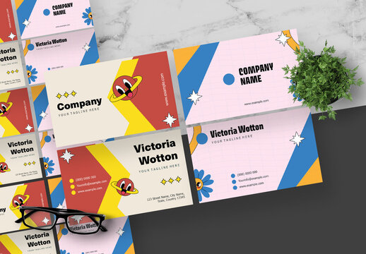 Colorful Business Card