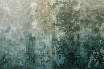 Abstract Green And Gray Gradient Wall Texture Background