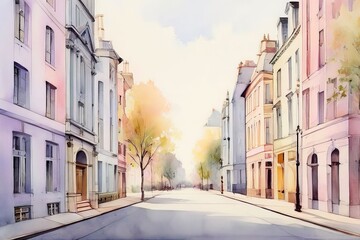 Obraz premium AI Image Generator, Alleyway in Carrara, small town in Tuscany. Italy.