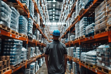 Logistics Planning Meeting for Product Transport in Warehouse