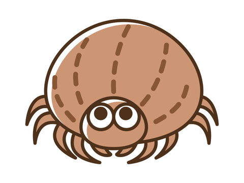 害虫_ダニのイラスト
