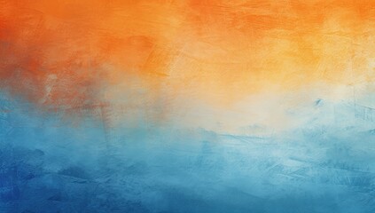 Obraz premium Abstract Orange And Blue Gradient Texture Background