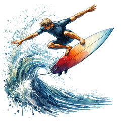 person surfing on the waves