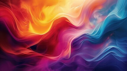 Vibrant abstract background with dynamic waves and swirling patterns, capturing movement. --ar 16:9 --style raw --stylize 250 Job ID: 2e7d9c28-13bb-4fd1-a9b6-2cceff5728c2