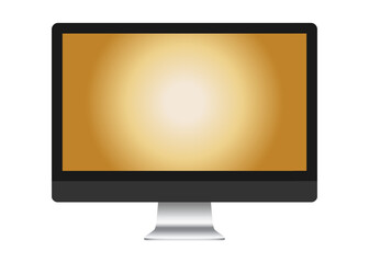 TV 4K flat screen lcd or oled, realistic plasma TV with stand.