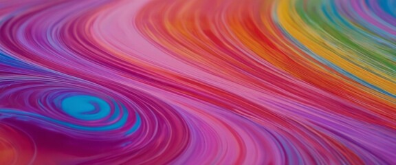 Obraz premium plastic texture overlay Abstract swirling patterns of oil and wa