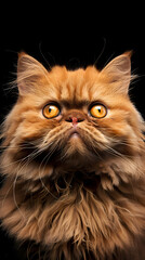 Portrait of cute cat