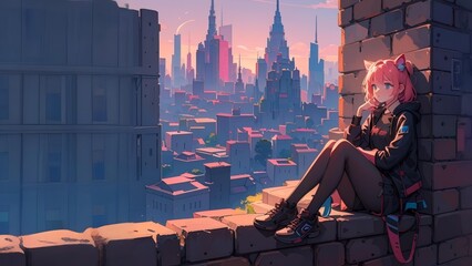 Anime Girl Dreamy