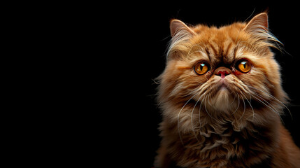 Portrait of cute cat