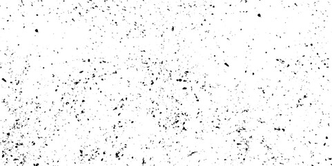 Grunge background of black and white. Monochrome gloomy grunge background. Pattern of spots, dust, dirt on old surface. 