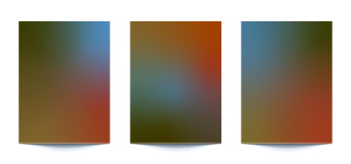 set abstract multi color gradient backgrounds of vibrant colors with modern style colors. For covers, wallpapers, brands, social media and other mobile projects