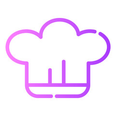 chefhat gradient icon