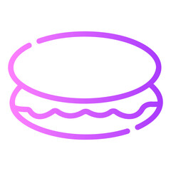 macaron gradient icon