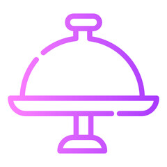 tray gradient icon