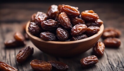Obraz premium Ramadan concept Close-up of dates fruit