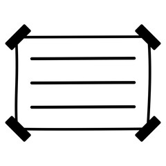note glyph icon