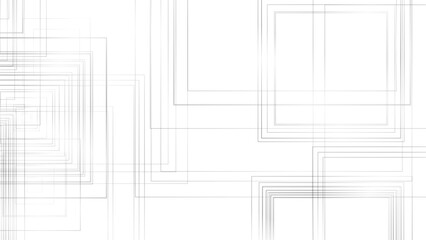 White geometric abstract background, modern minimalist presentation background, business and technology banner background.